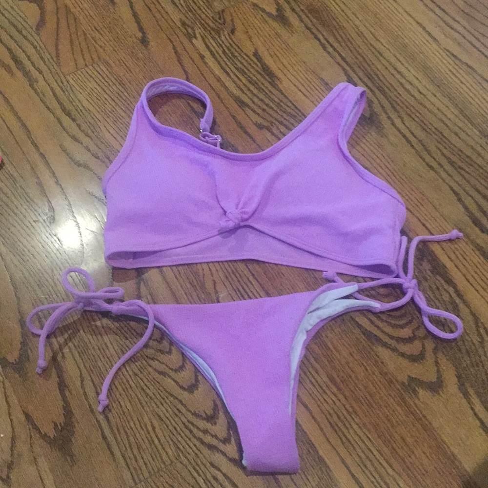 Purple bikini